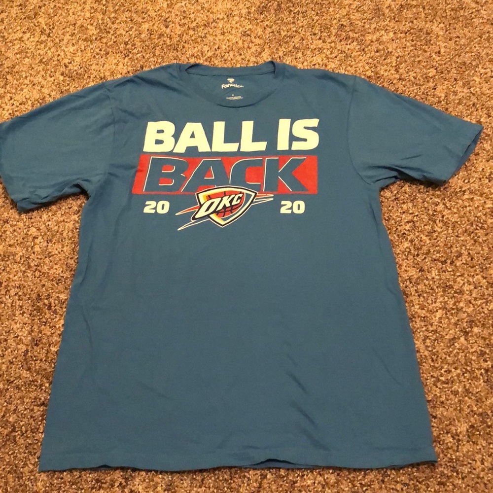 Fanatics | OKC Thunder “Ball is Back 2020” Tee